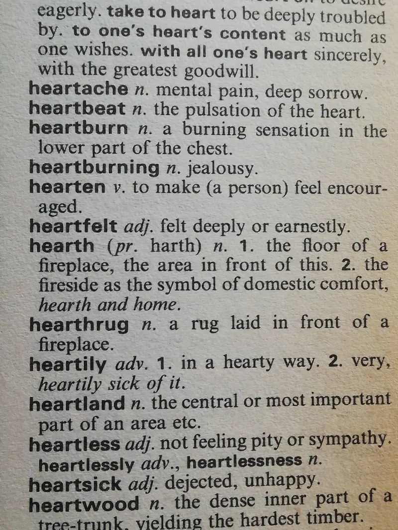 「heartful（ハートフル）＝心温まる」は日本だけの使い方。英語圏では使わない英単語です